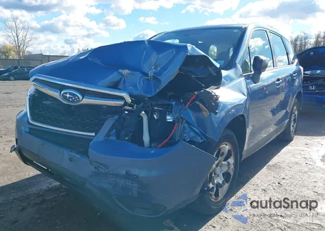 2015 Subaru Forester 2.5I from USA, damaged, VIN JF2SJAAC1FH548816